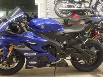 R6 600 YAMAHA BLEU